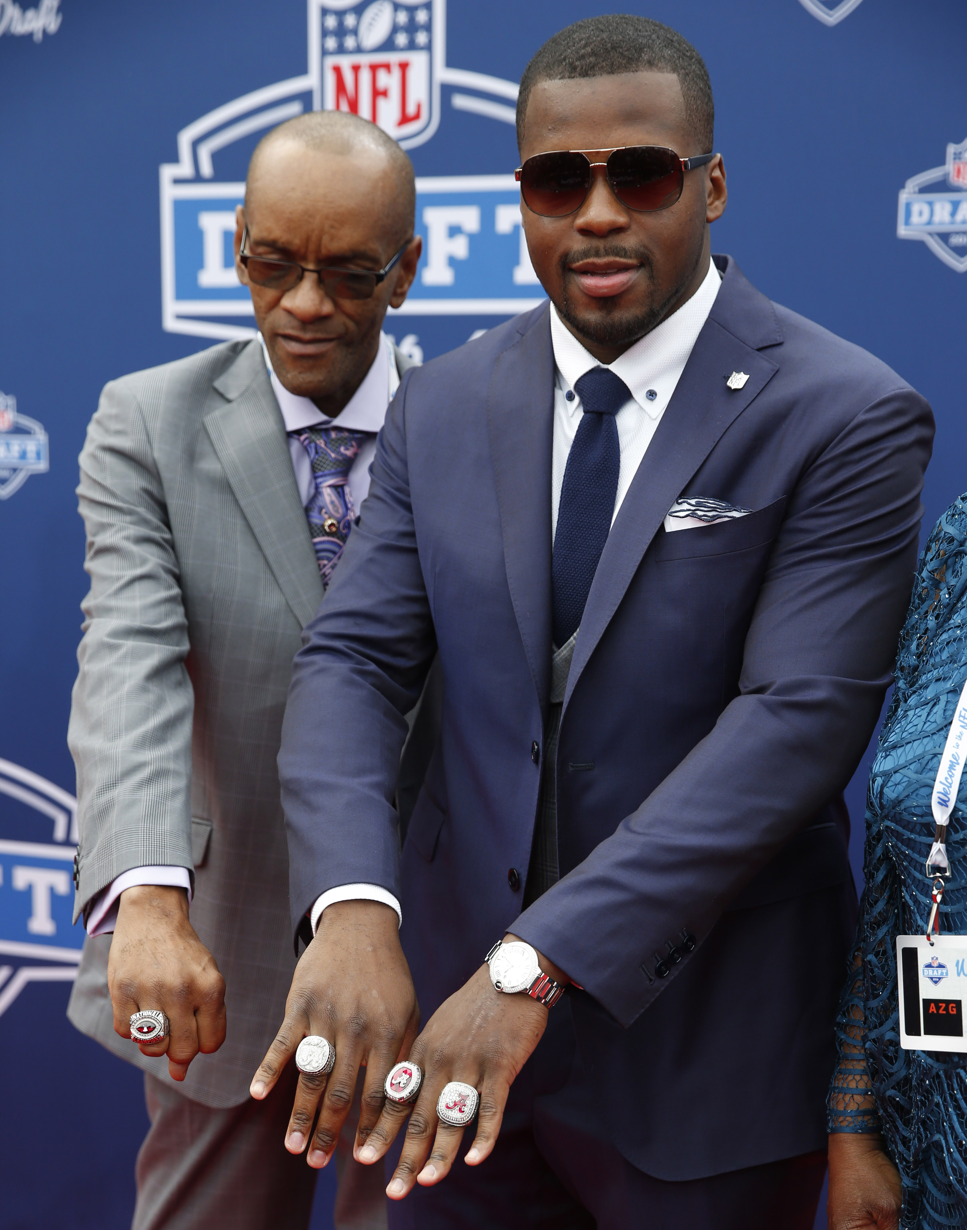 The 9 best dressed players from the first day of the NFL draft For