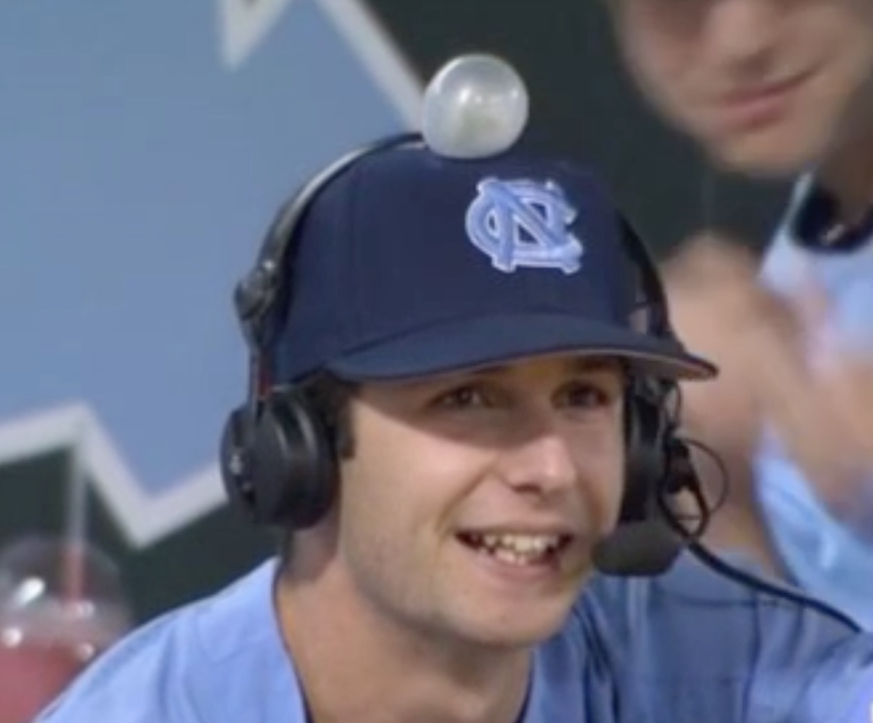 Awesome Videobomb from UNC Baseball 