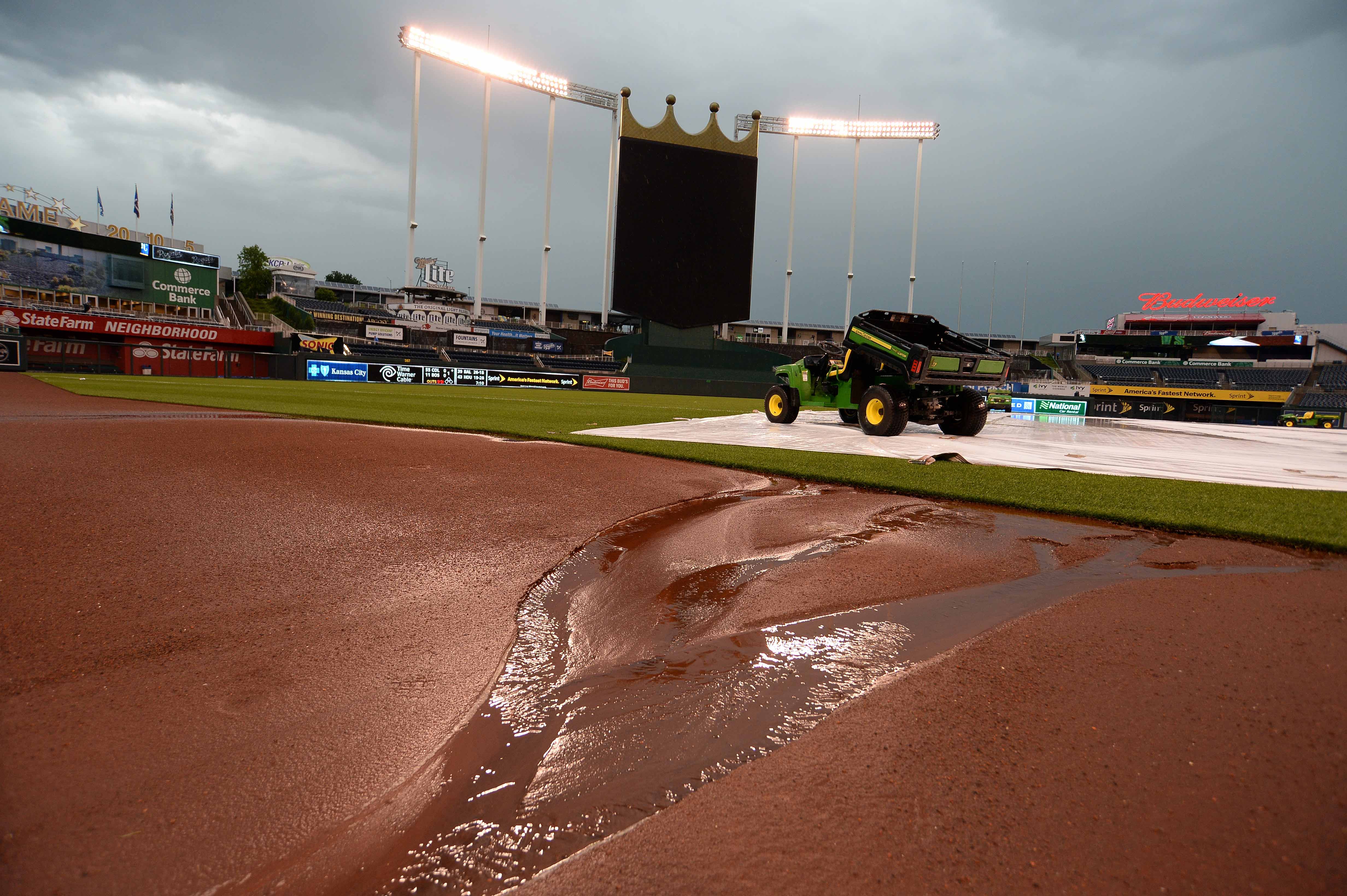 Section 201 at Kauffman Stadium 