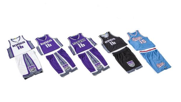 Sacramento Kings Home Uniform - National Basketball Association