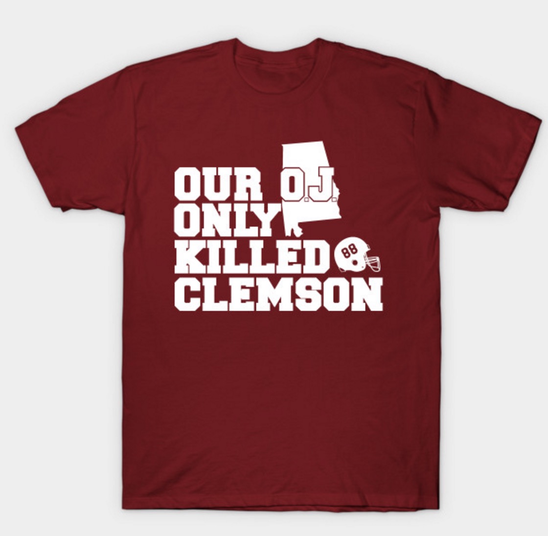 Alabama fans could be sporting highly questionable t-shirts about O.J ...