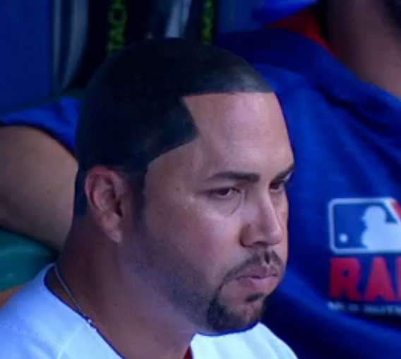 Is Carlos Beltran's hair drawn on? Our investigation