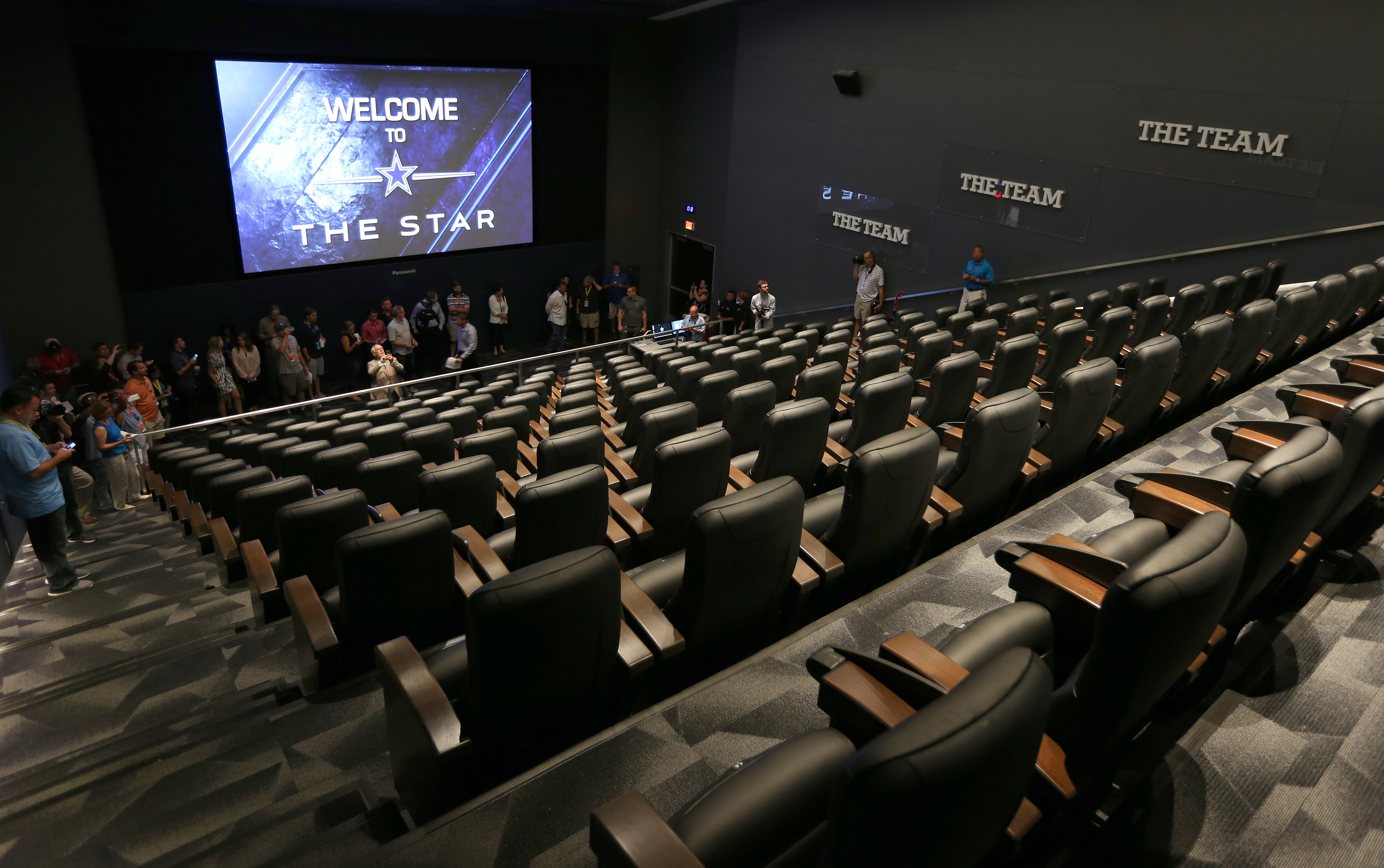 A look inside the Dallas Cowboys' spectacular new practice facility