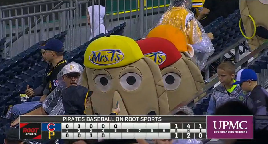 After a long 589 days, the Pierogies - Pittsburgh Pirates