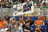 Sep 26, 2016; Miami, FL, USA; A young fan holds a sign during the game between the Miami Marlins and the New York Mets at Marlins Park to honor Miami Marlins starting pitcher Jose Fernandez who passed away a day ago. Mandatory Credit: Jasen Vinlove-USA TODAY Sports ORG XMIT: USATSI-262928 ORIG FILE ID: 20160926_jfv_bv1_042.jpg