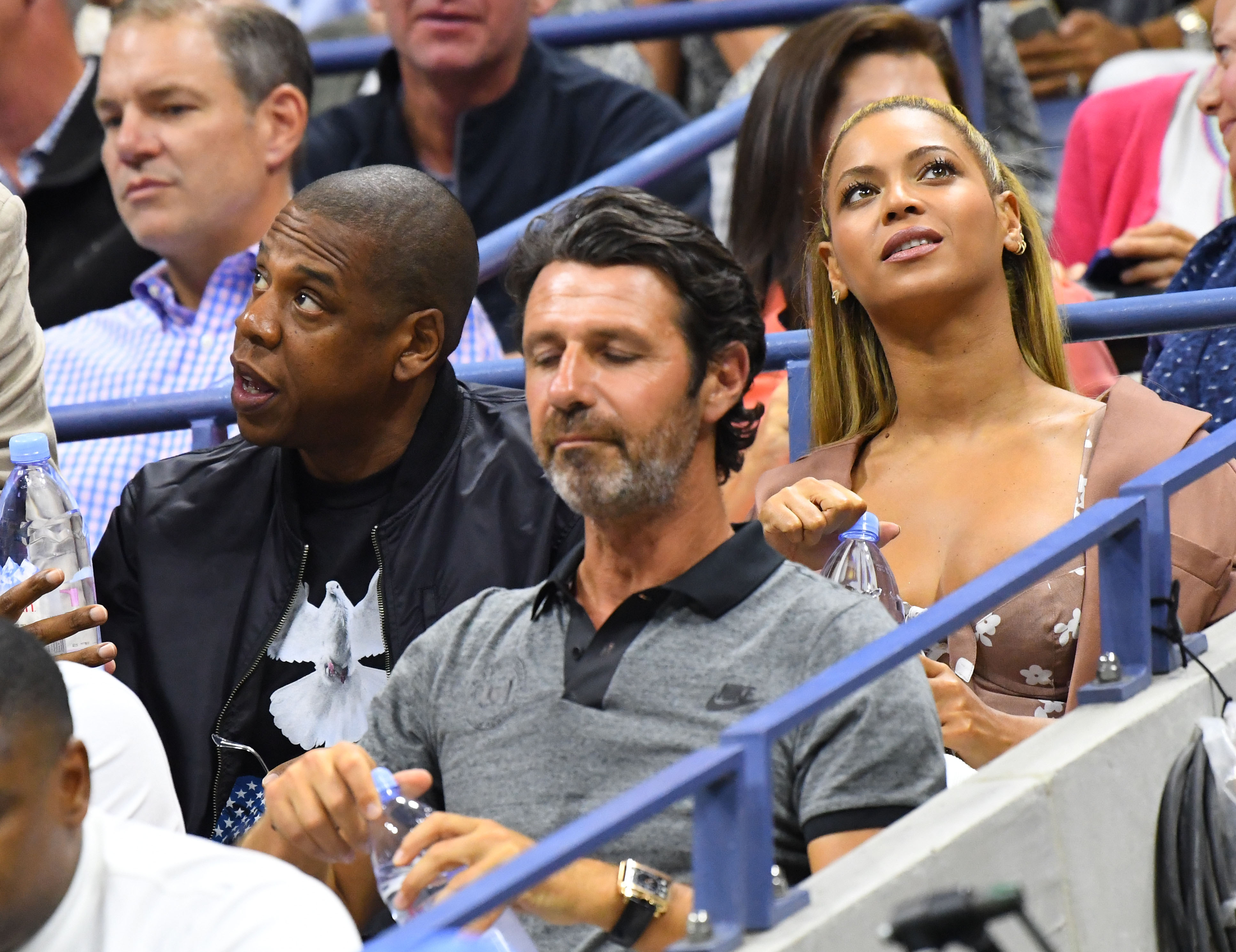 Beyoncé and Jay Z watched Serena Williams’ US Open second round win ...