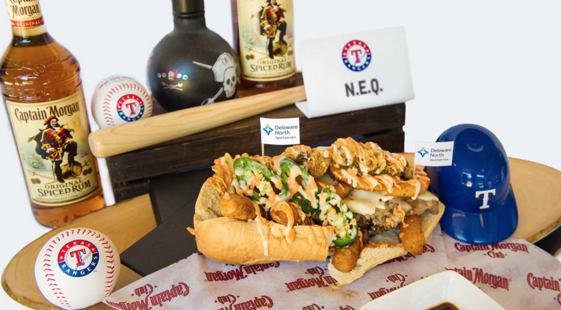 Texas Rangers show off new postseason menu sure to give you heartburn