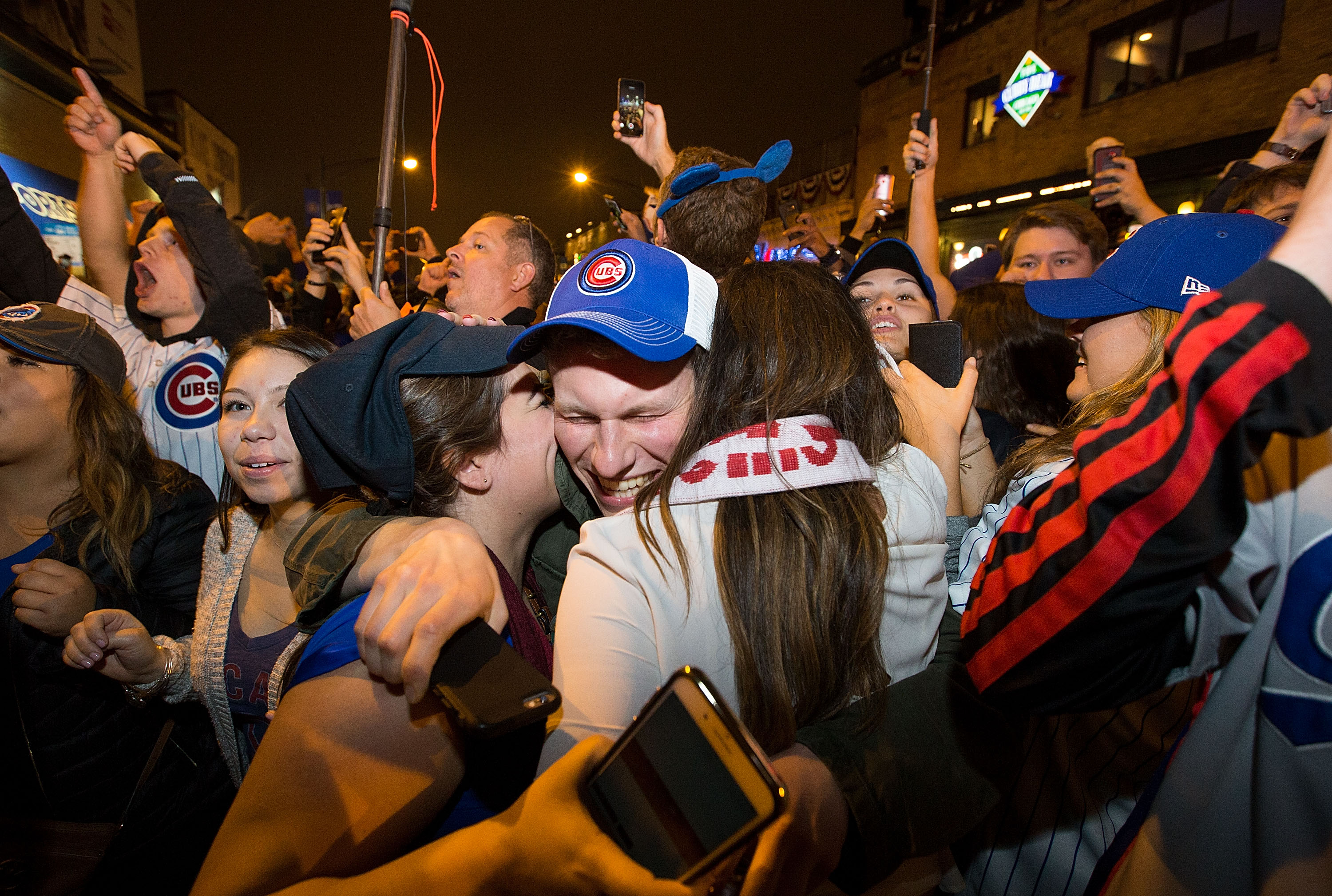 5million Chicago Cubs fans in Chicago November 4, 2016 to celebrate the Cubs  winning the 2016 Wor…