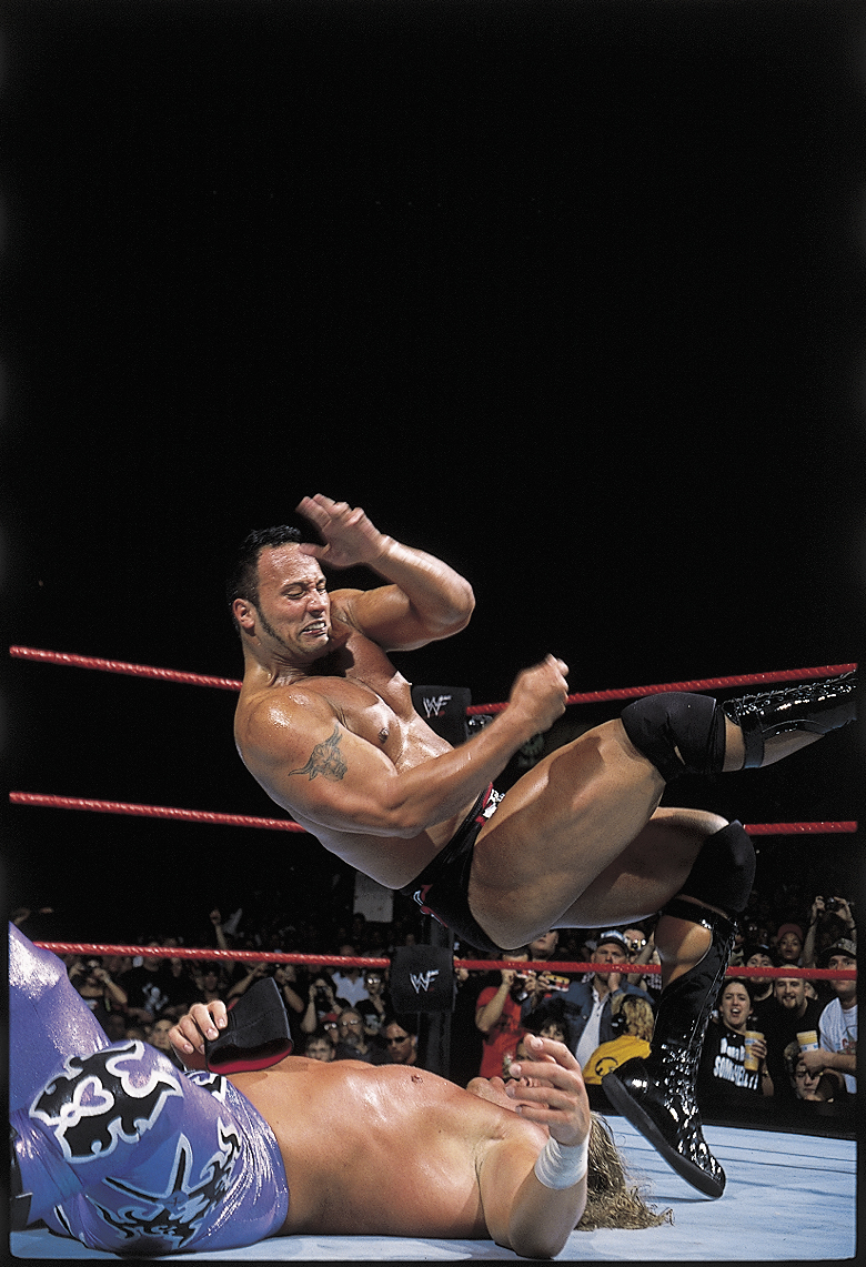 Dwayne The Rock Johnson's Wrestling Photos