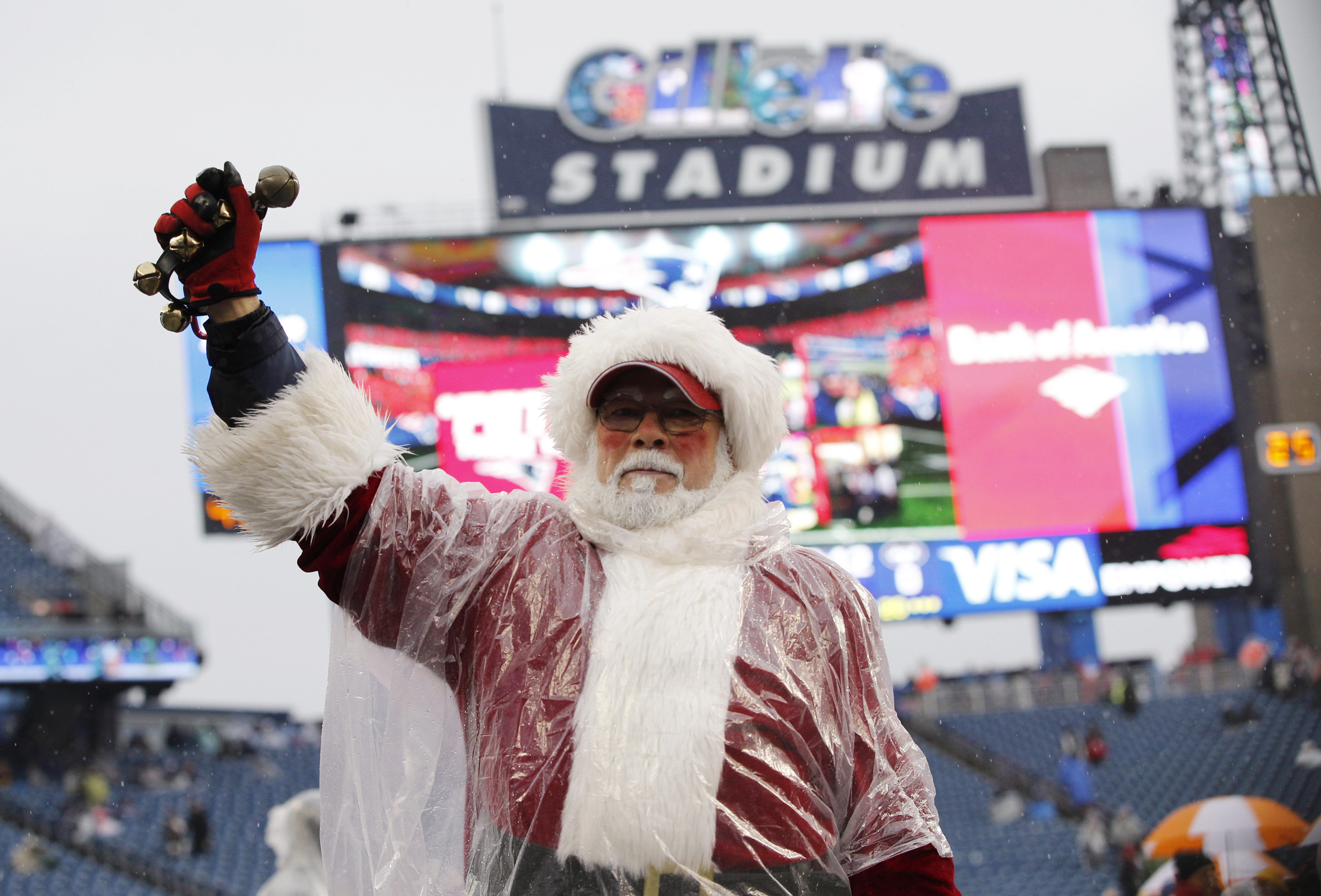 Santa may be too busy attending NFL games to deliver presents on
