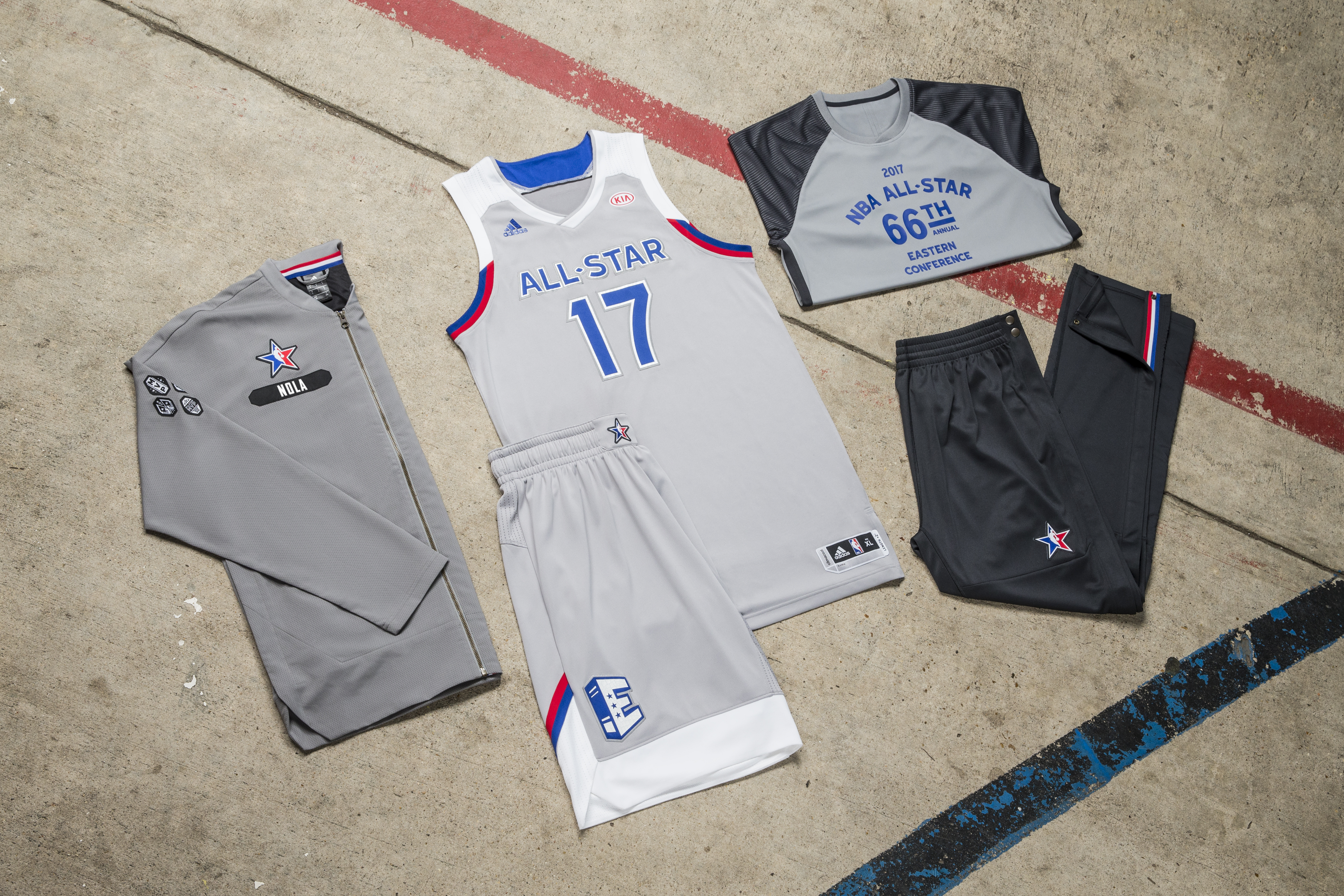 The unveiled jerseys a nod to New Orleans for the 2017 All-Star Game | For The Win