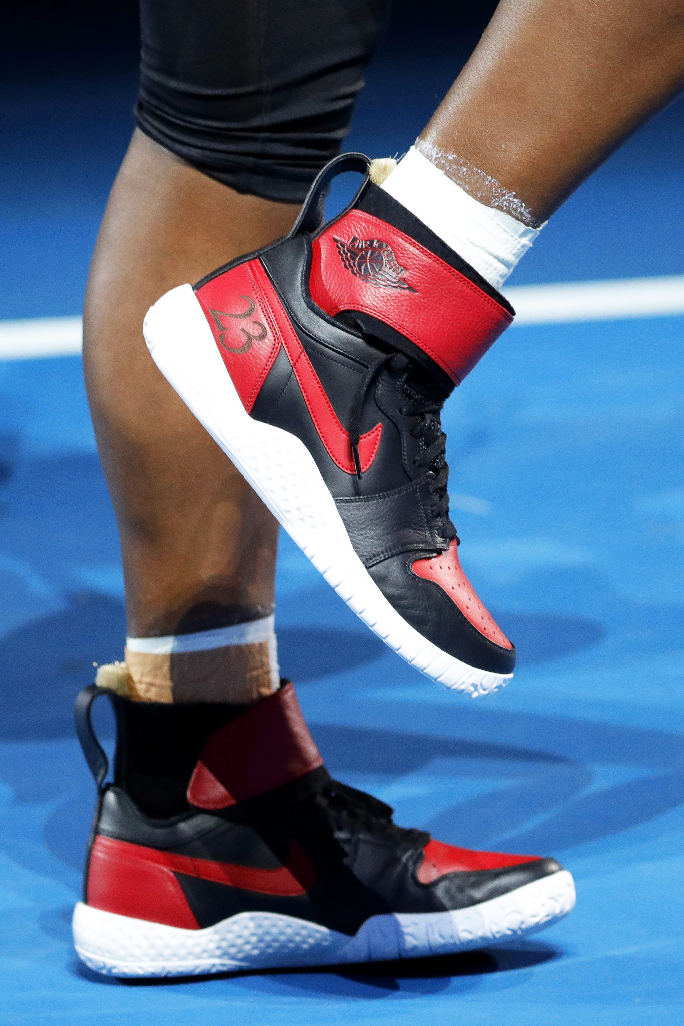 Serena Williams got the perfect pair of Jordans for