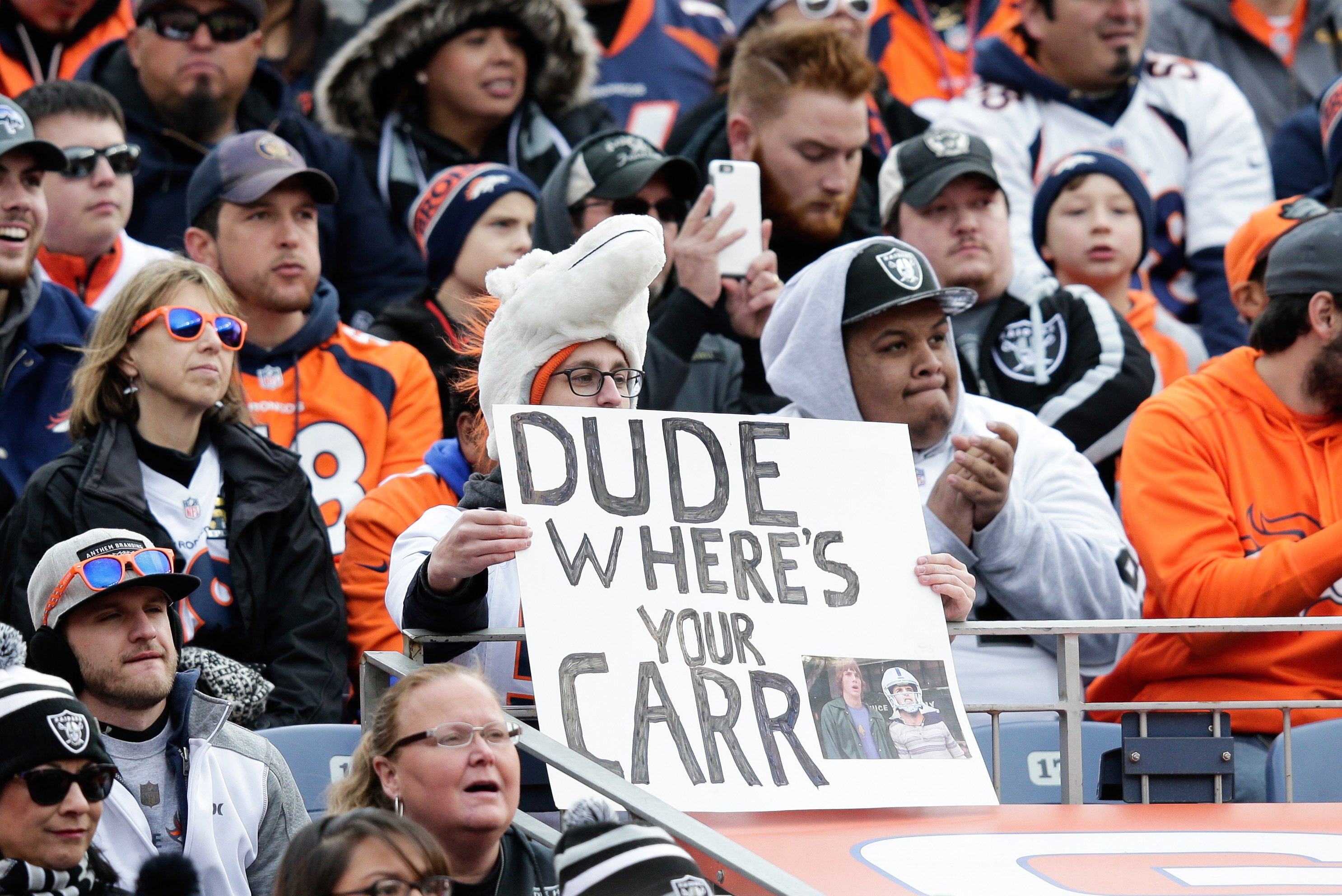 How much change can die-hard Raiders fans stand? Ask the Raiders fans in  Denver. – The Denver Post