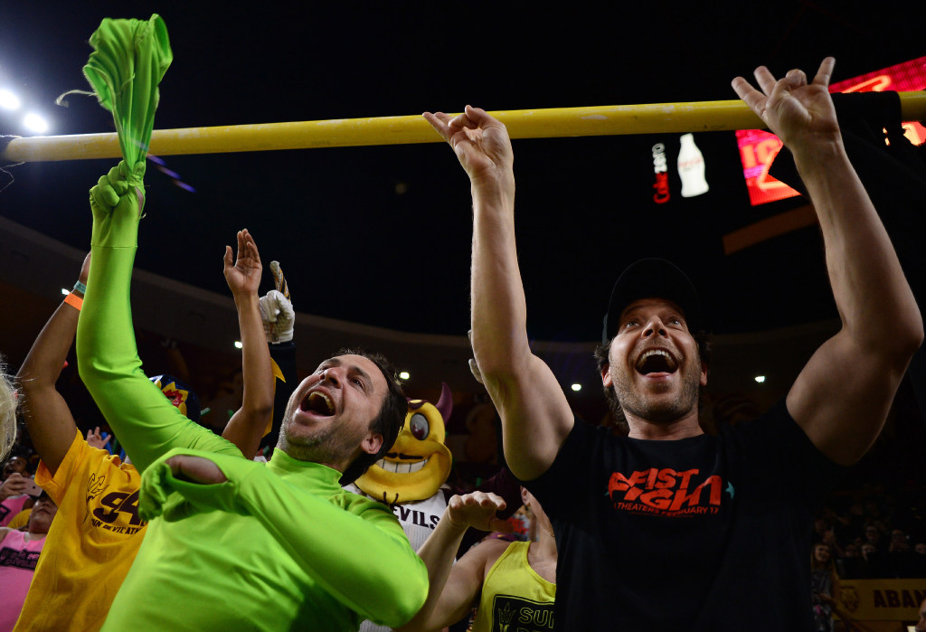 Charlie Day Joins ASU's Curtain of Distraction As Green Man From