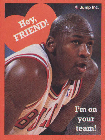 Ranking the 12 best Michael Jordan Valentine's Day cards you gave