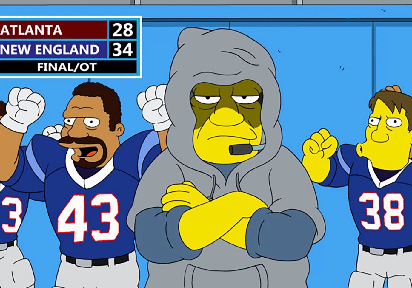 ‘The Simpsons’ snuck a secret Super Bowl joke into an episode that