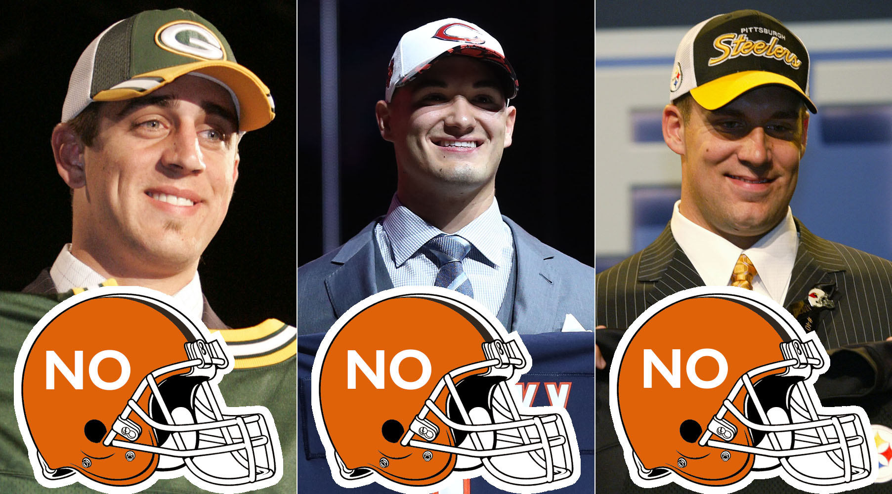 History of Cleveland Browns first round NFL draft picks since 1999