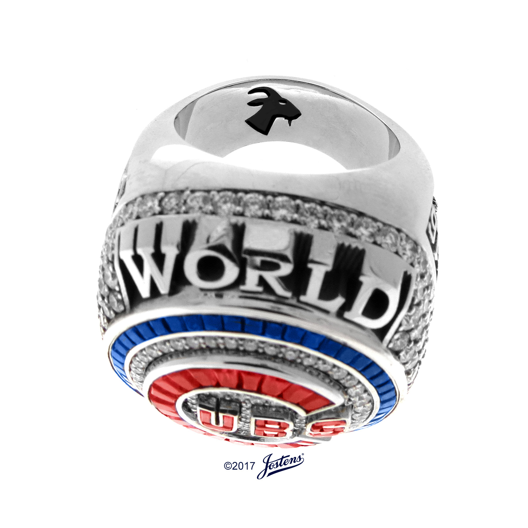 Rally Squirrel on World Series ring!