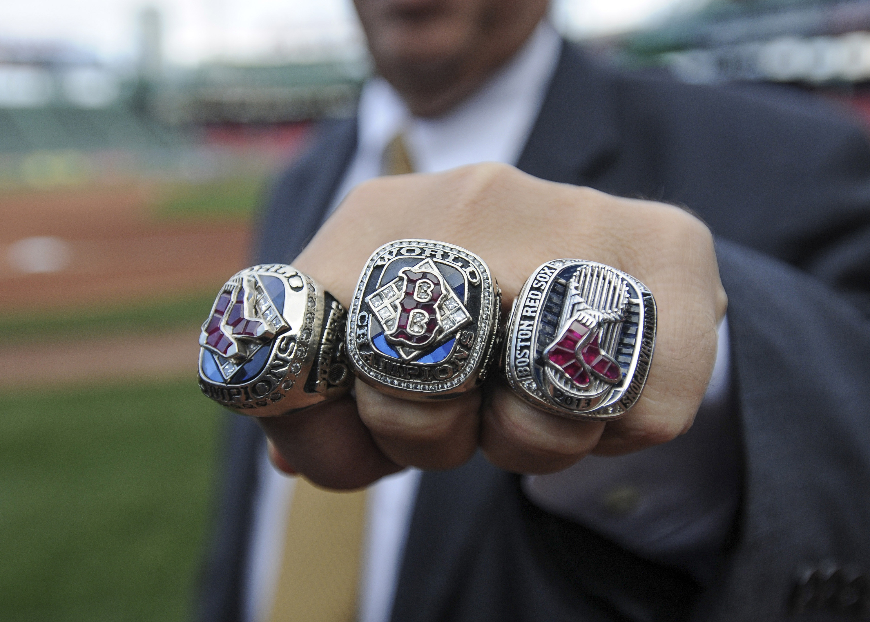 Baby Shark on Nationals ring and 9 other ring details in sports