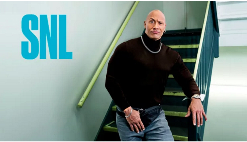 Dwayne 'The Rock' Johnson re-created his cringeworthy throwback