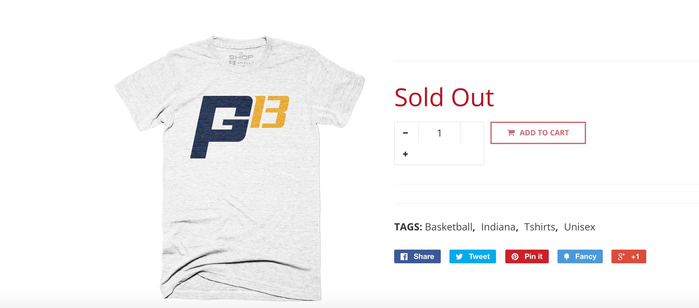 Indiana clothing store gave away all its Paul George gear for free