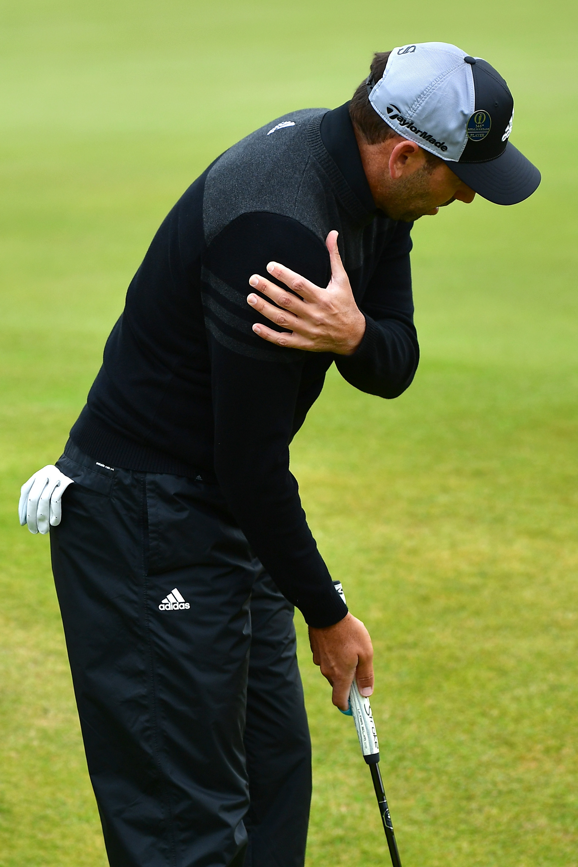 Sergio Garcia fought a bush at the British Open and the bush won For