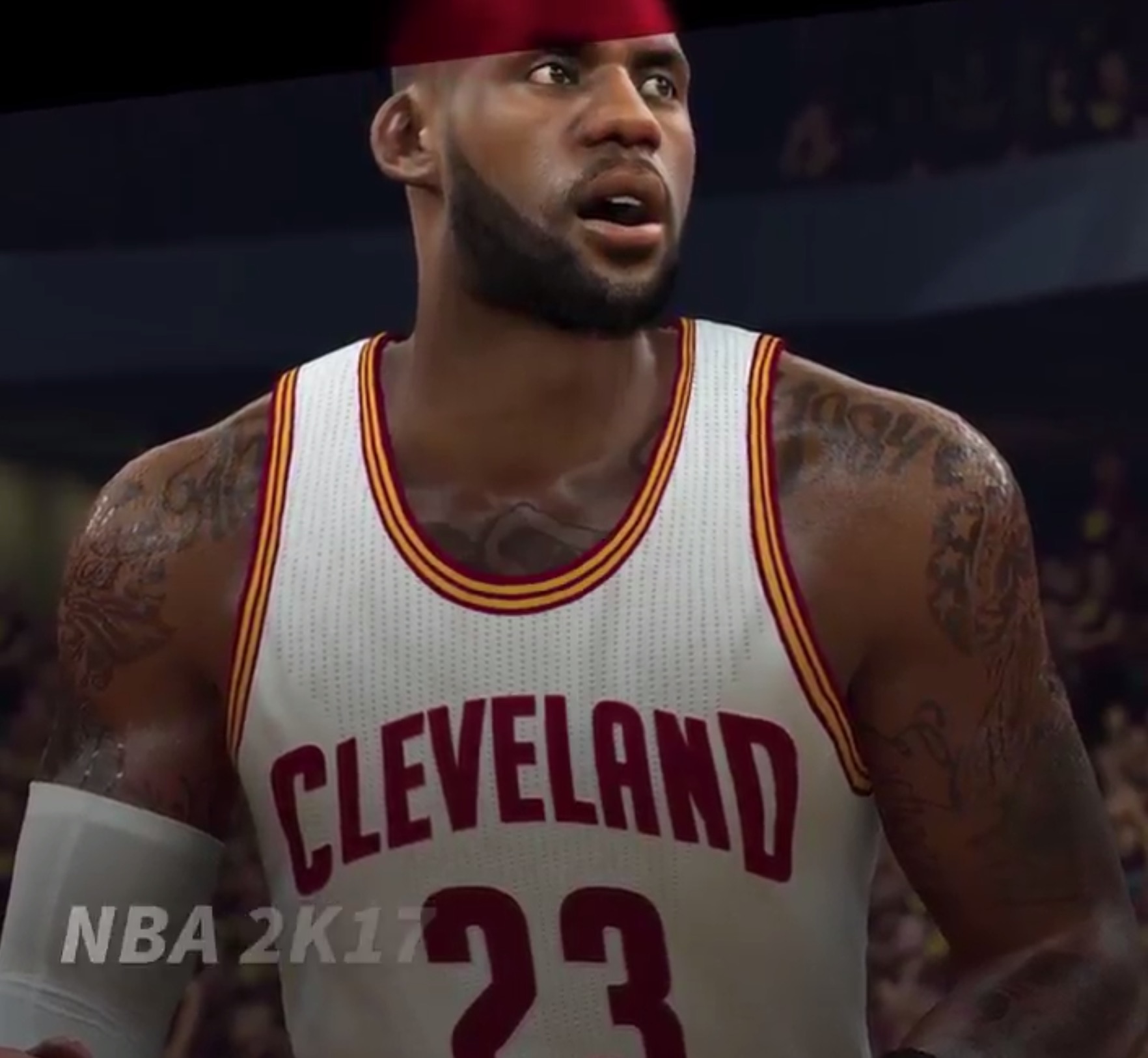 LeBron James in video games through the years