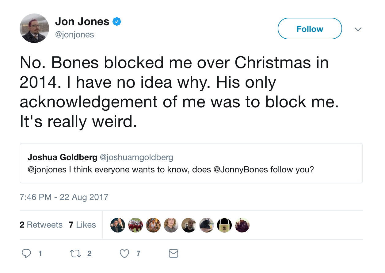 Twitter User Jonjones Mistaken For Mma Fighter Jon Jones Again