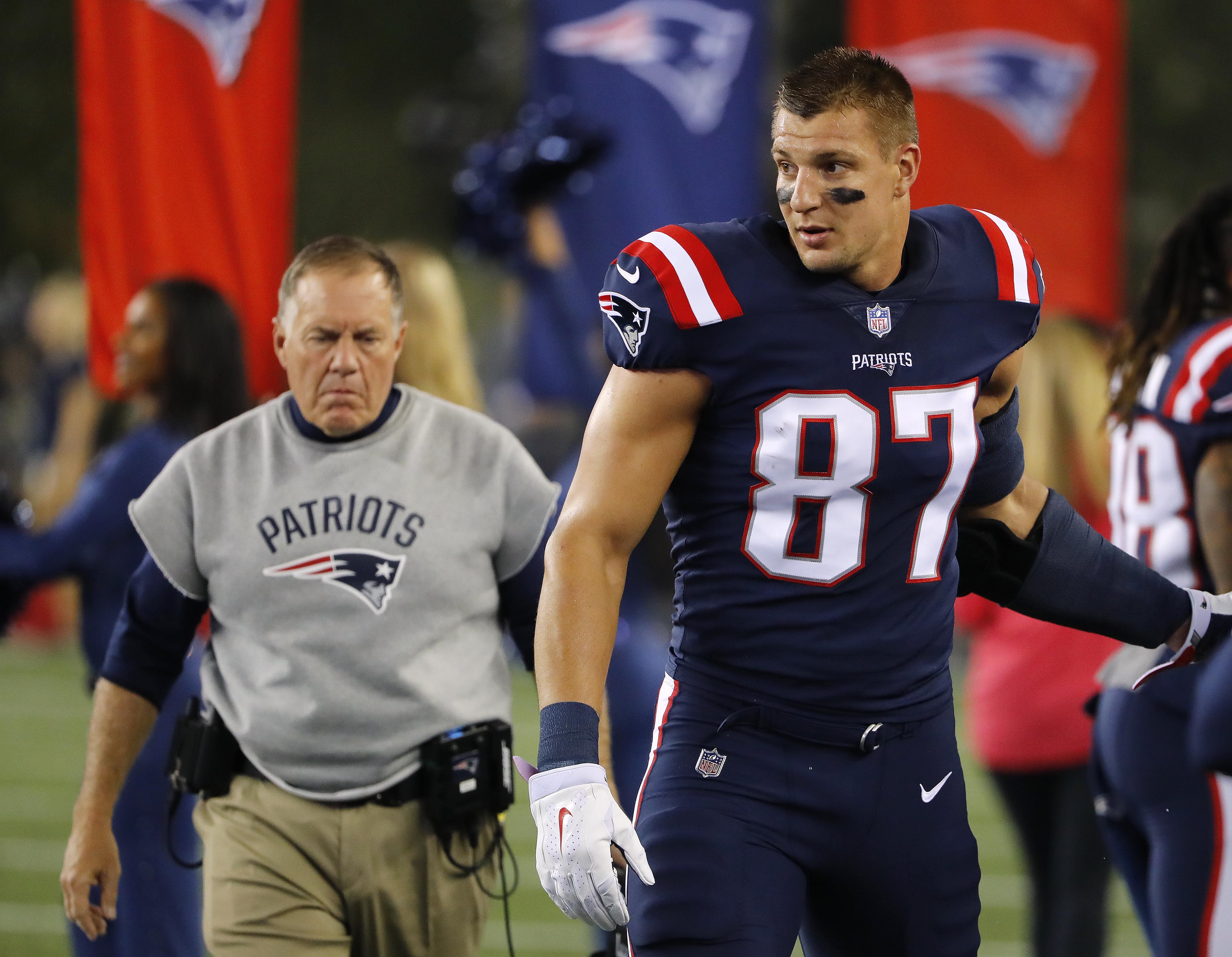 Rob Gronkowski on the Patriots going 16-0: Thinking about that ‘doesn’t ...