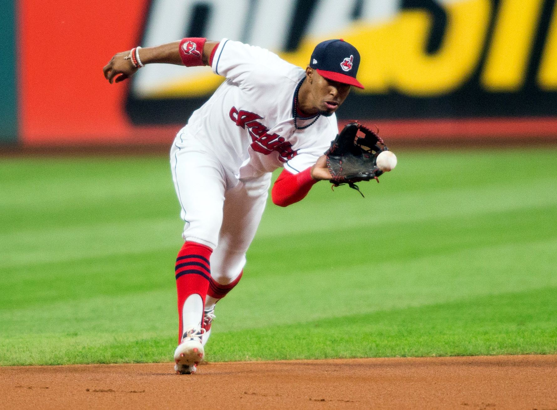 Chief Wahoo has been sidelined. Redskins, you're up.