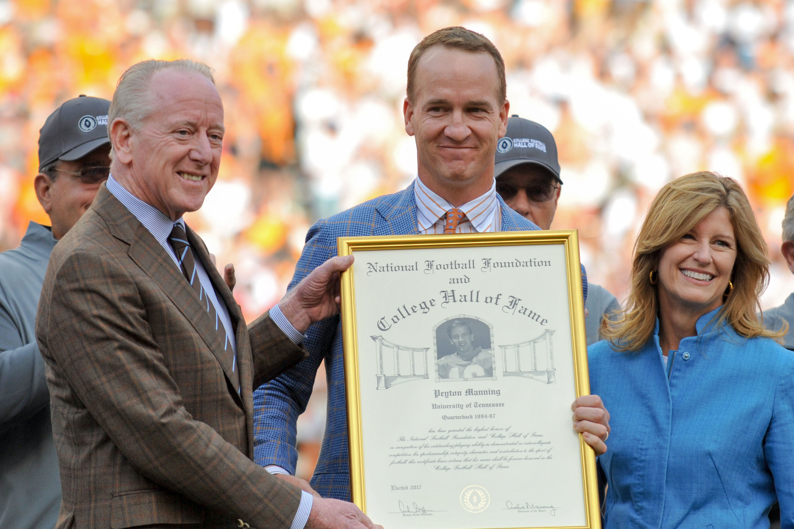 Canton Bound: Peyton Manning Named to Pro Football Hall of Fame Class -  University of Tennessee Athletics