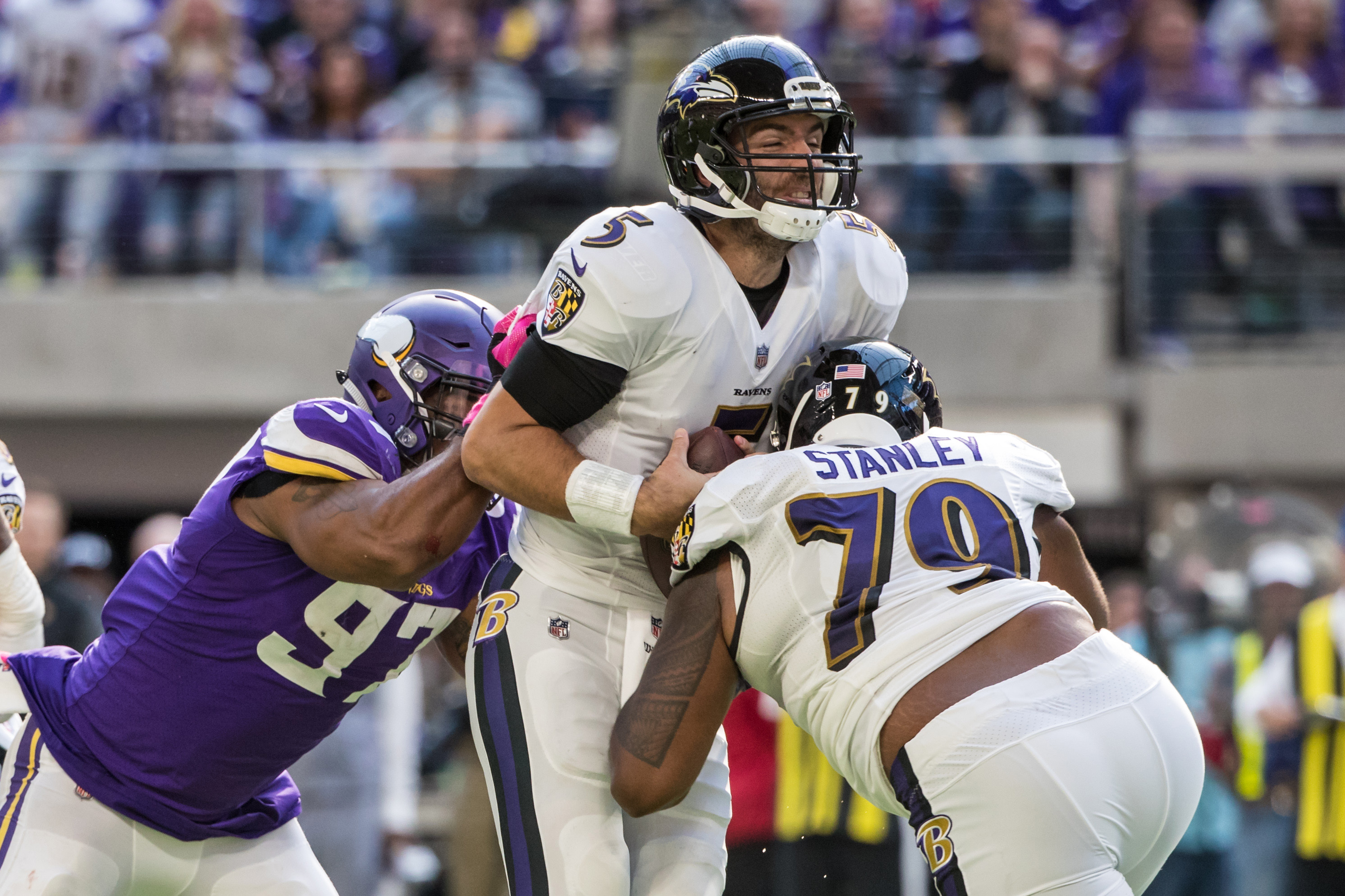 BALTIMORE RAVENS: The Decline of Joe Flacco 2017