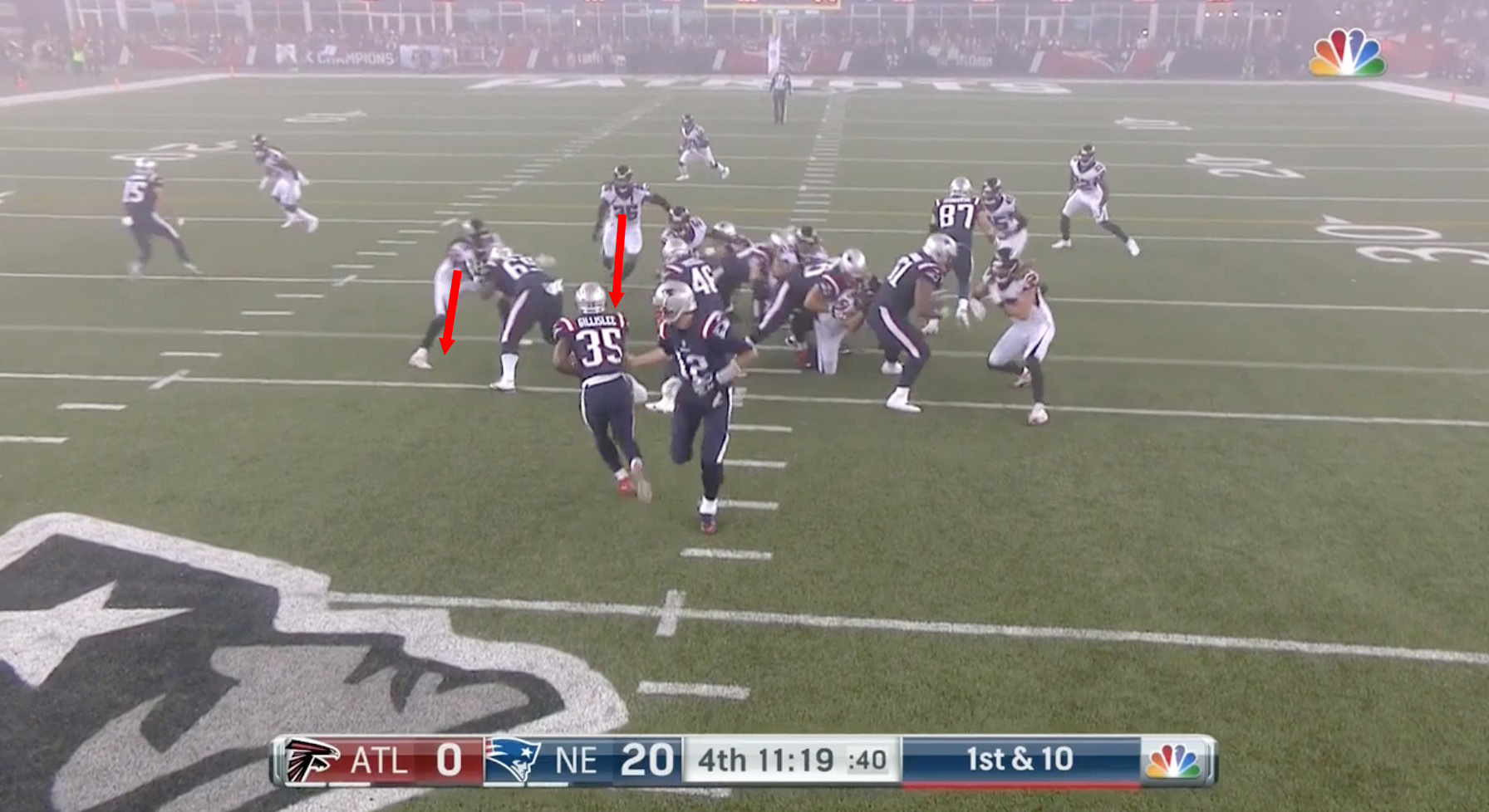 The Patriots-Falcons fog game revealed we've been watching the NFL from the  wrong angle