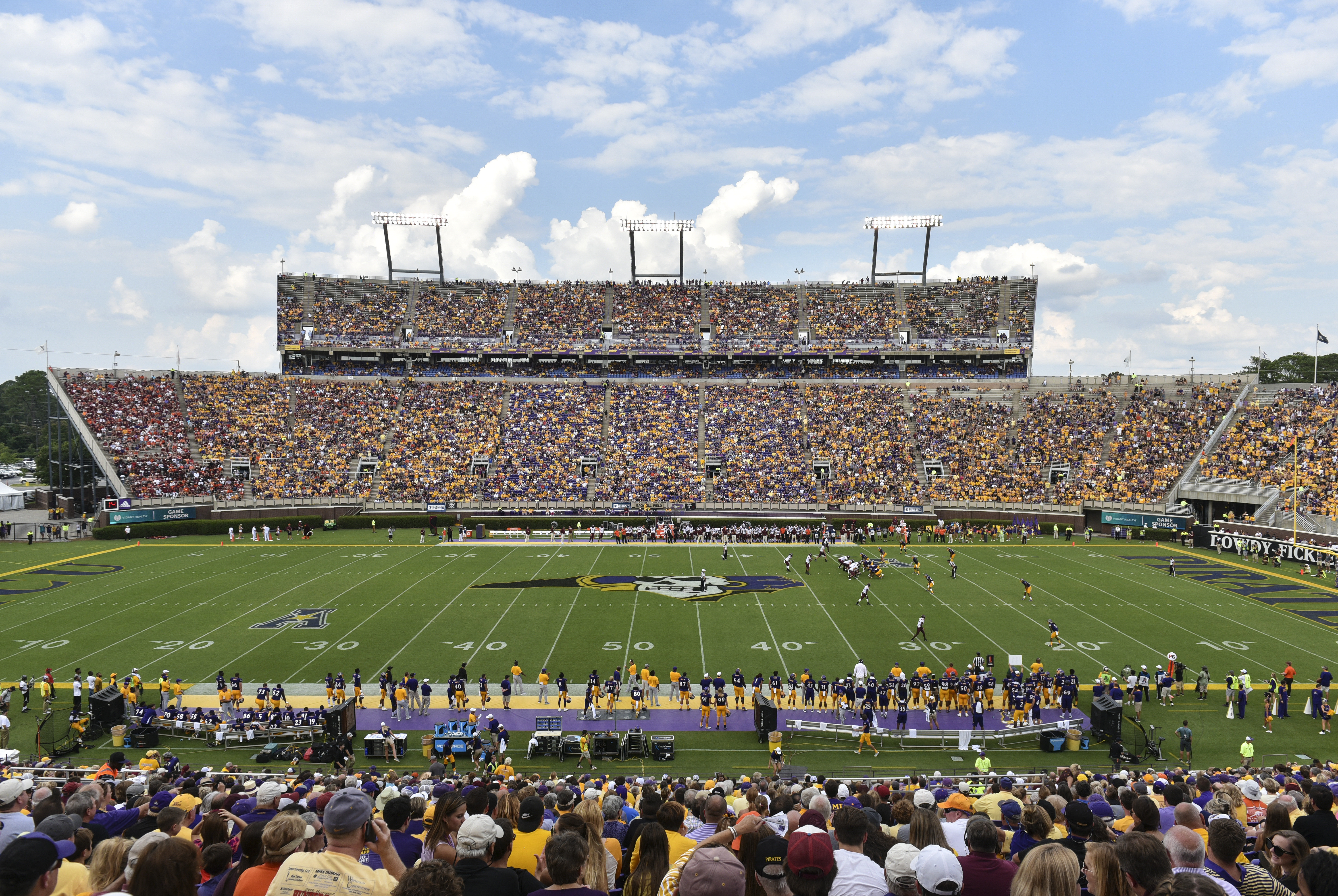 East Carolina Pirates Football Panoramic Picture - Dowdy-Ficklen