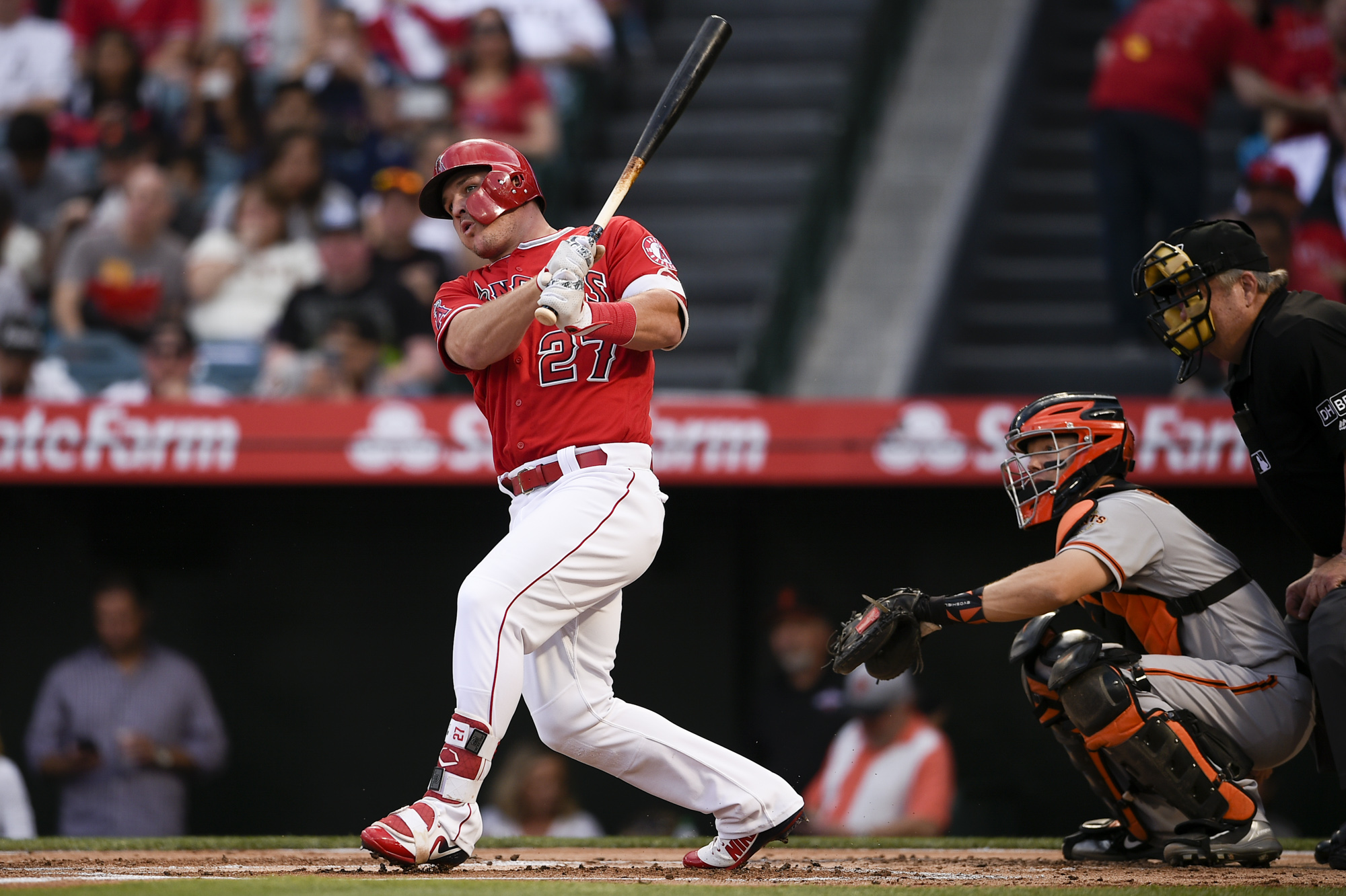 Mike Trout's unremarkable home run was the most remarkable part of