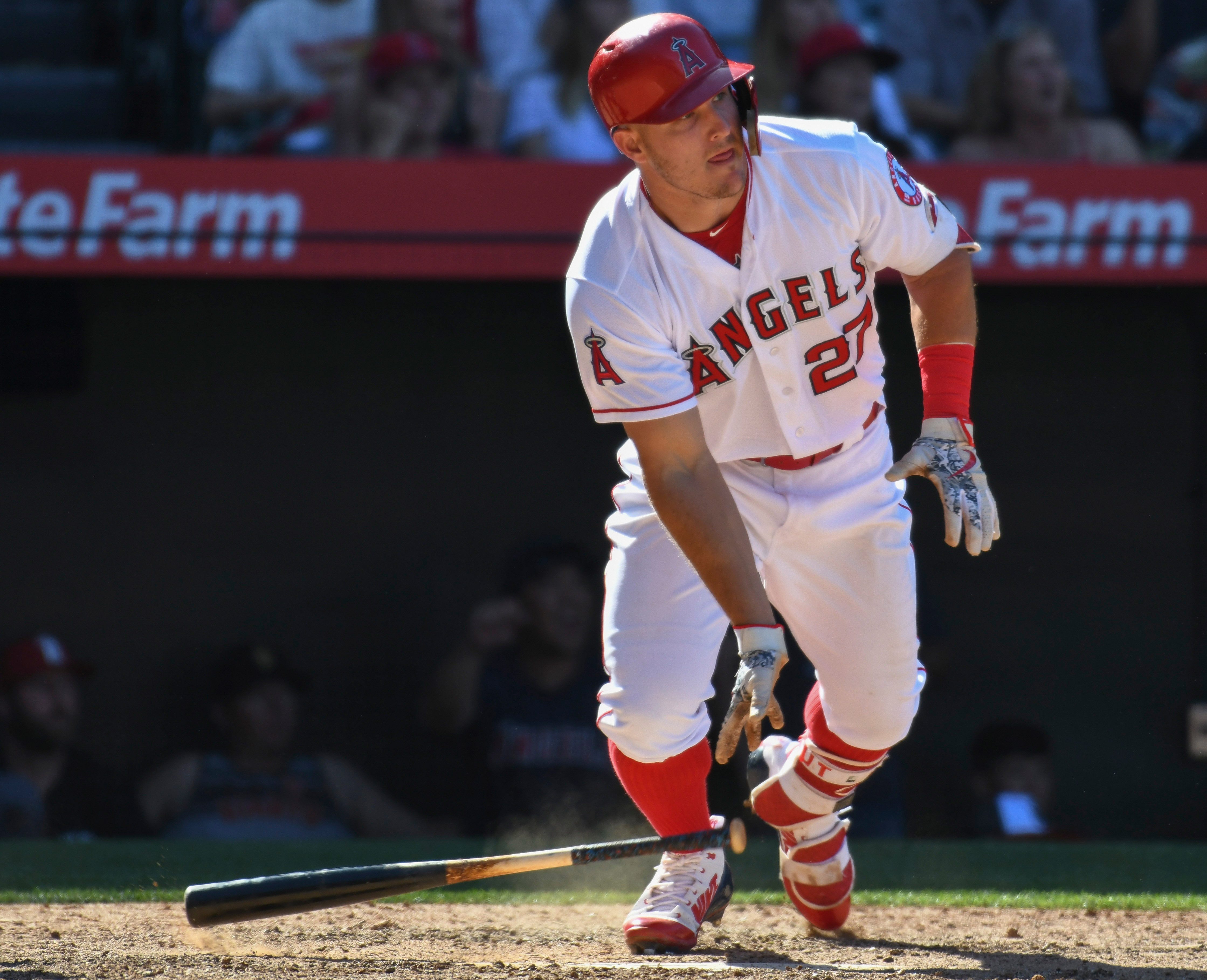 Mike Trout's unremarkable home run was the most remarkable part of