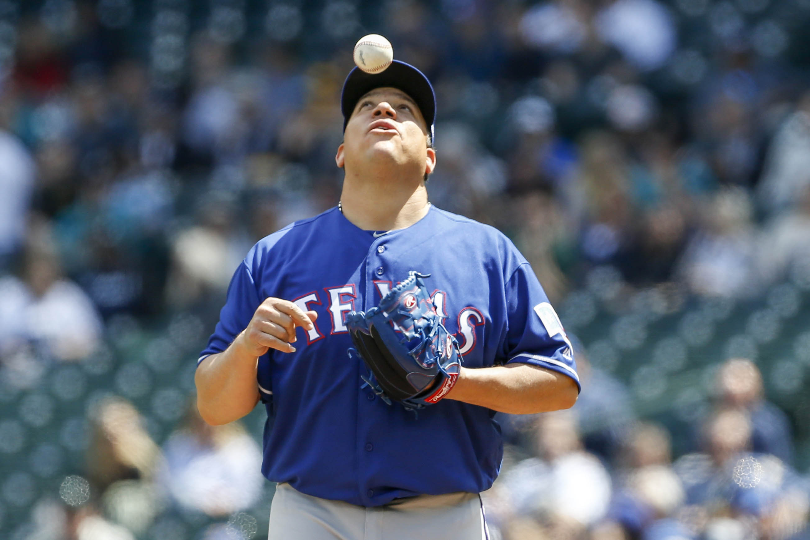 Bartolo Colon of Texas Rangers sets sights on Juan Marichal's innings record