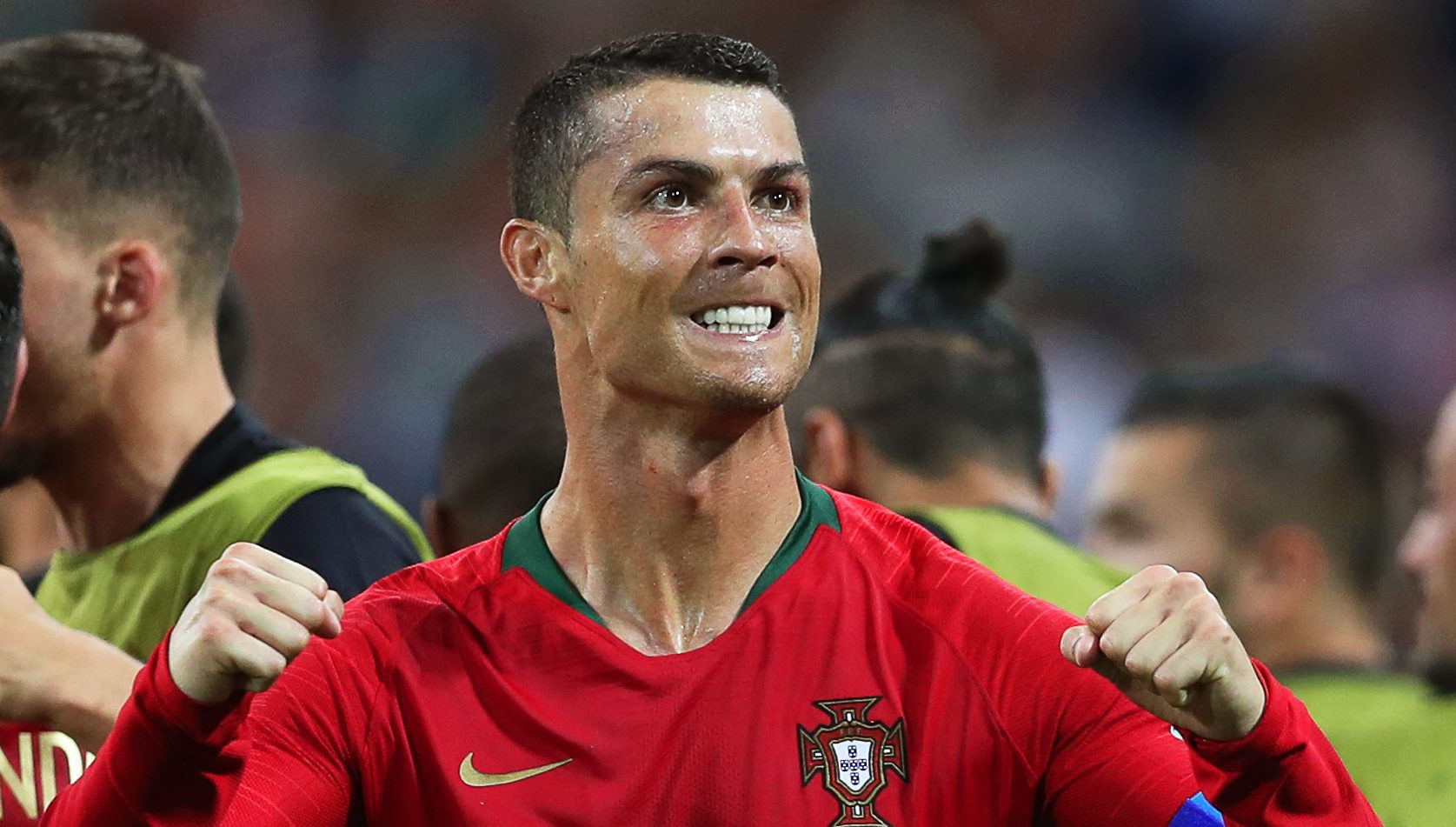 Cristiano Ronaldo grew out beard after chin-rubbing celebration