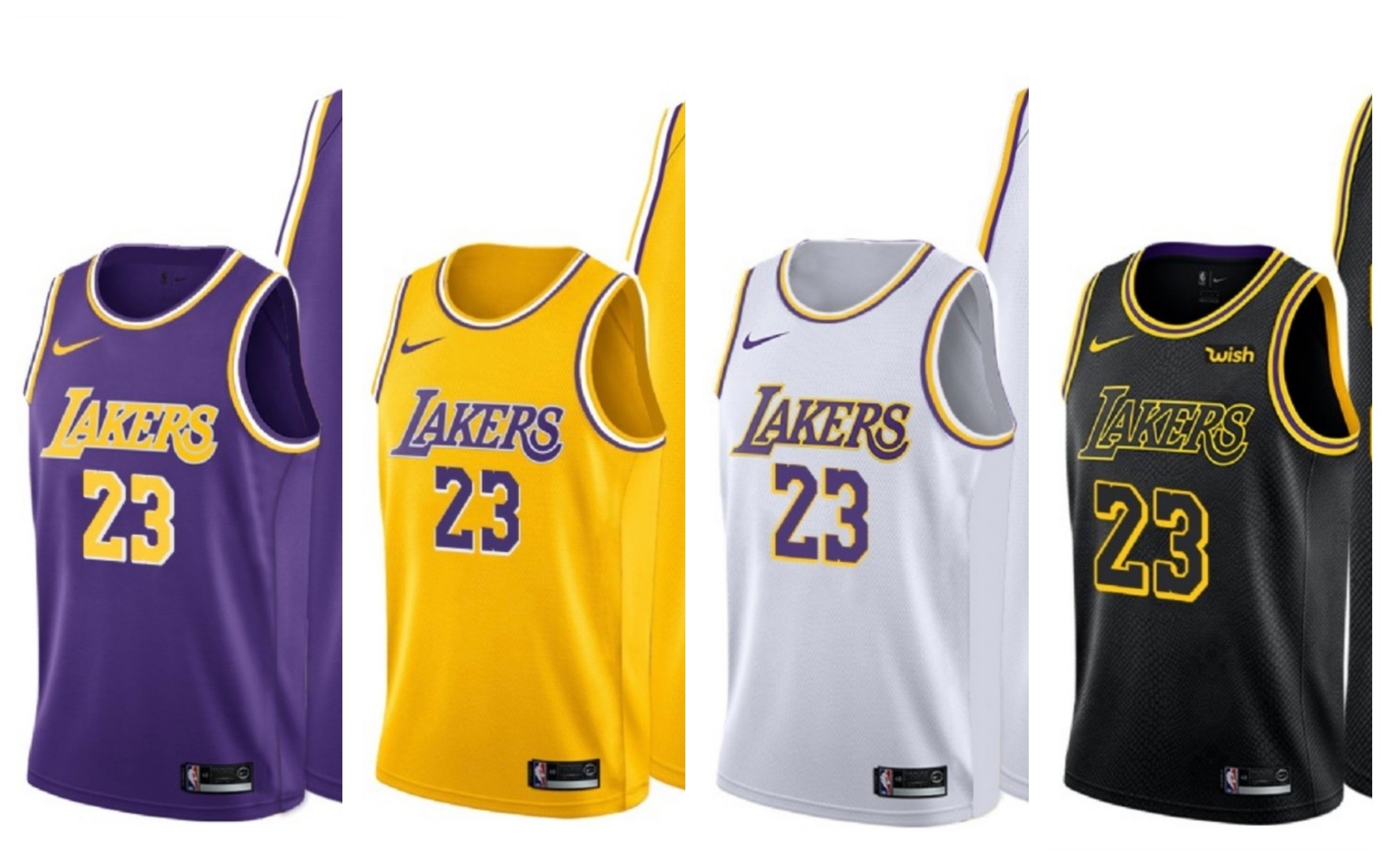 los angeles lakers new uniforms