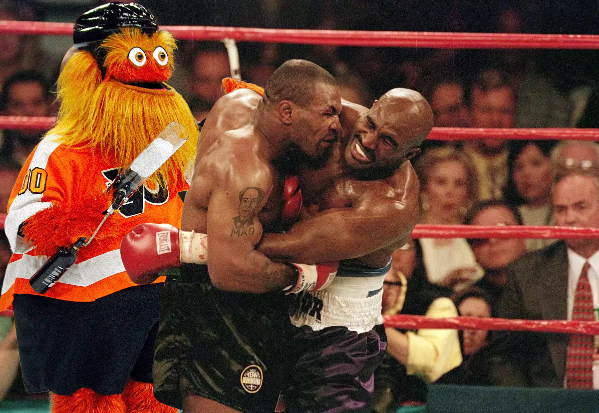 Philadelphia Flyers' new mascot Gritty a big hit