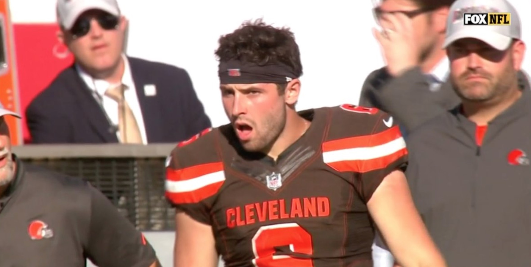 Browns' Baker Mayfield unapologetic for on-field antics