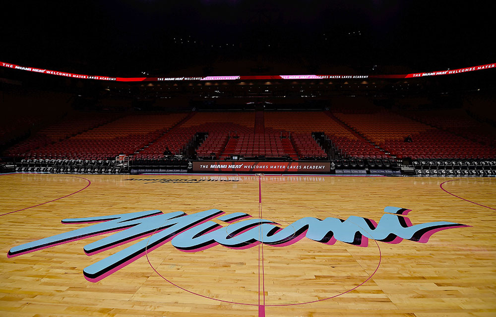 Miami Heat Unveil Absolutely Amazing Alternate Vice Nights Court