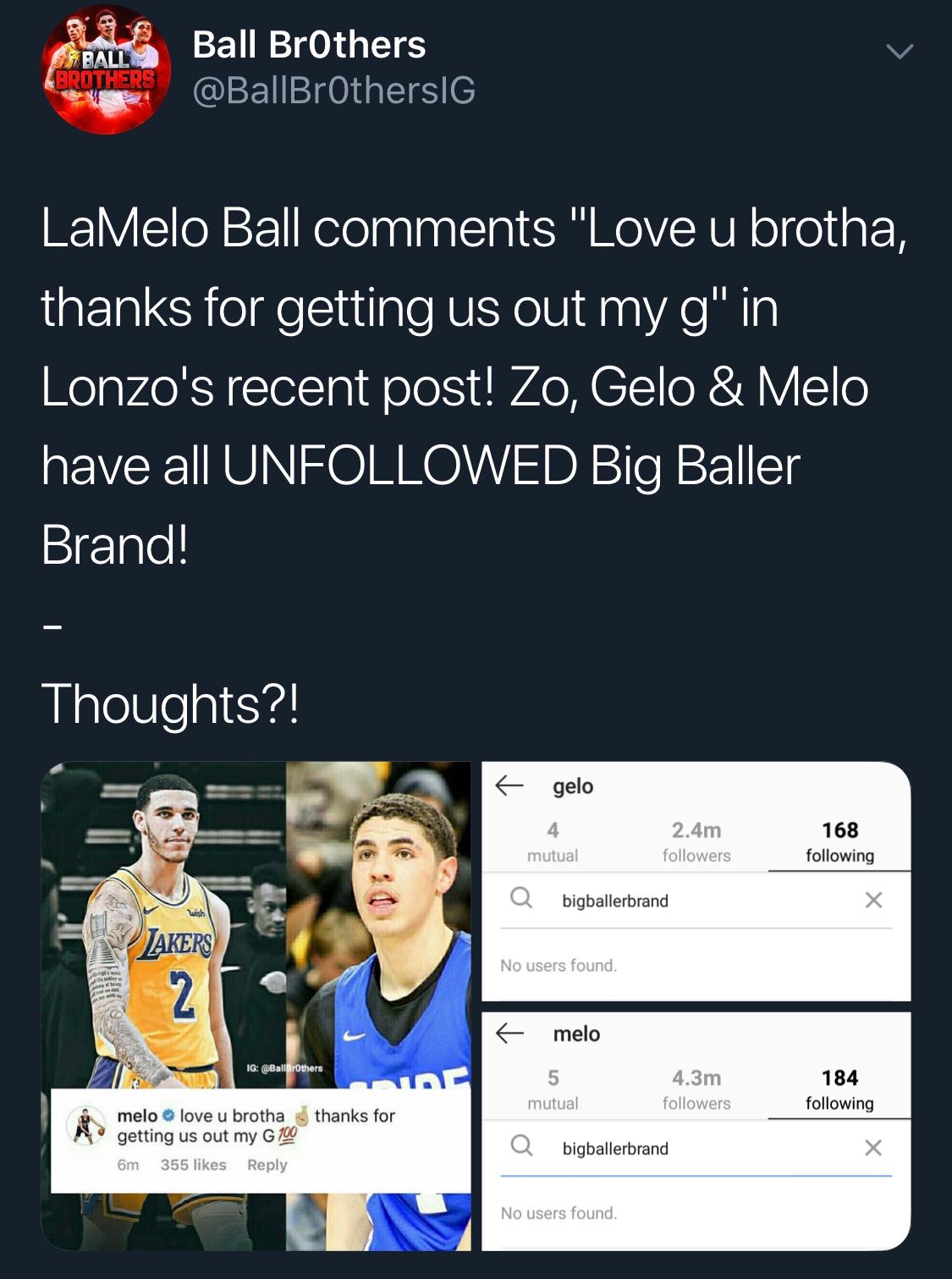 Lonzo Ball swaps Big Baller Brand for Nike – and scores 36 points, Los  Angeles Lakers