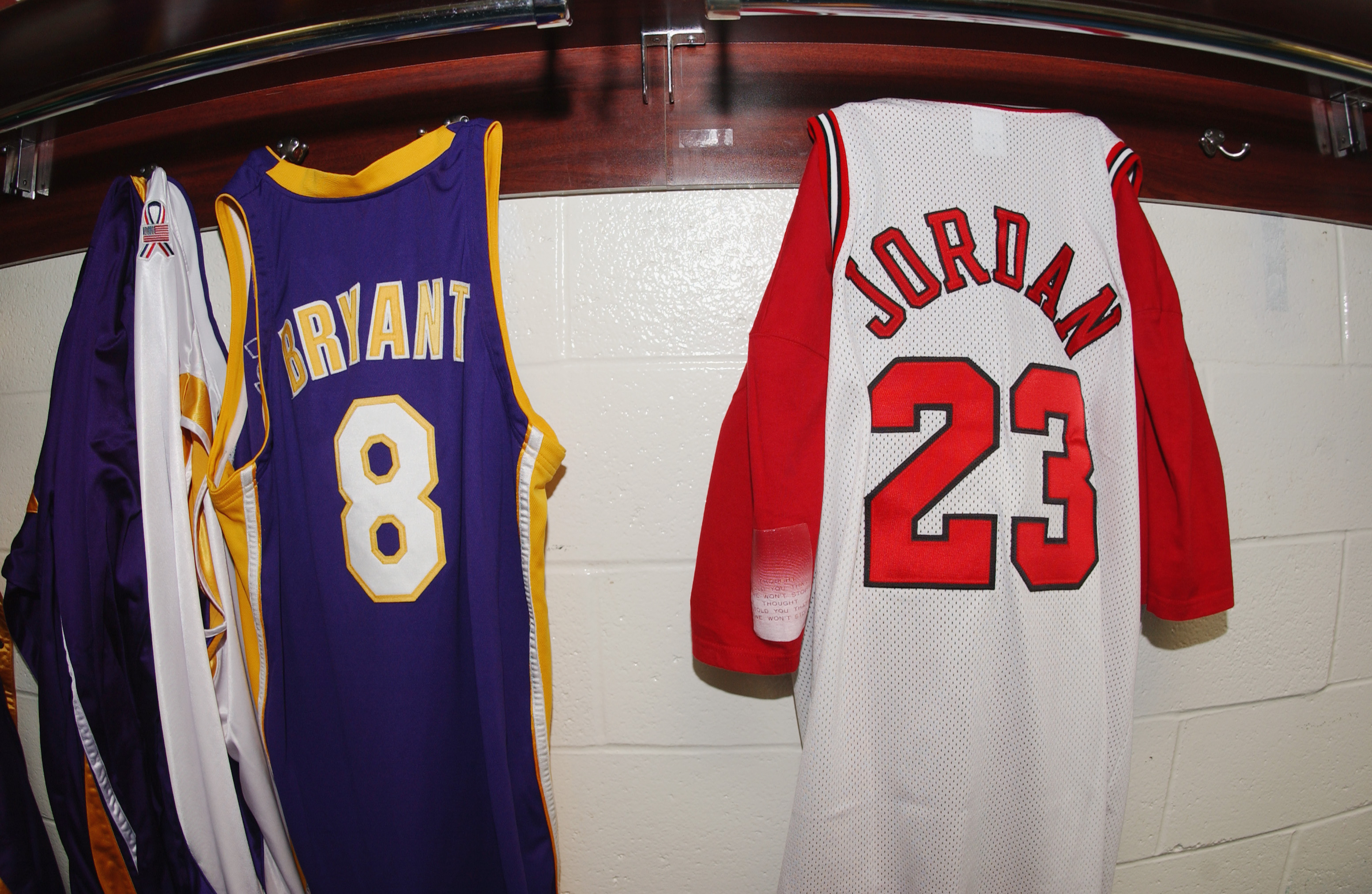 kobe in a jordan jersey