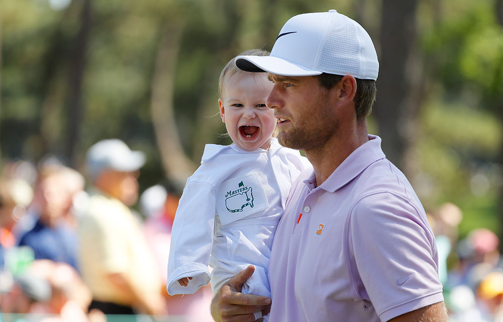 Adorable kids take center stage at Masters Par 3 contest