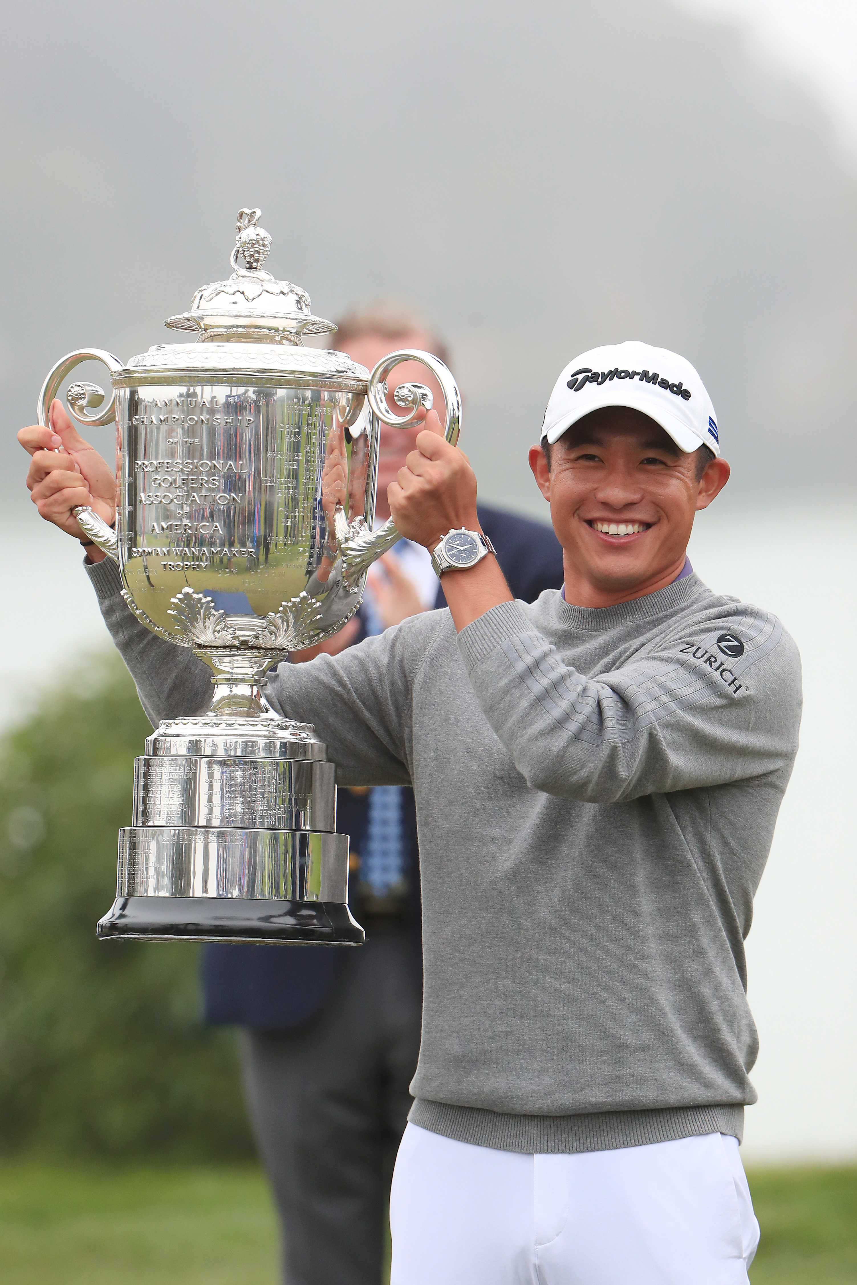 PGA Championship: Collin Morikawa Drops Top Of Trophy Photos, Videos