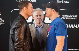 Michael Bisping and C.B. Dollaway