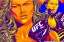Portion of Ronda Rousey's new mural in Venice Beach, Calif.