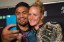 Holly Holm and Mark Hunt