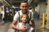 UFC fighter Marlon Vera and his daughter